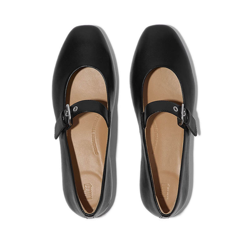 Leather Mary Janes
