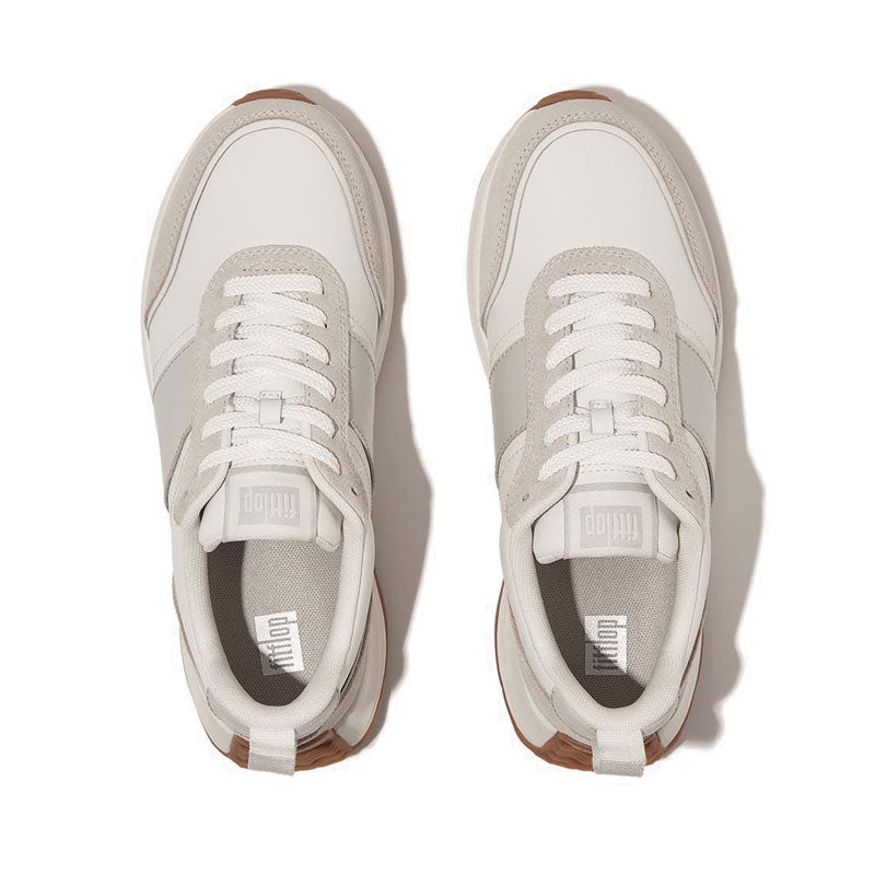 Flow Leather/Suede Flatform Sneakers