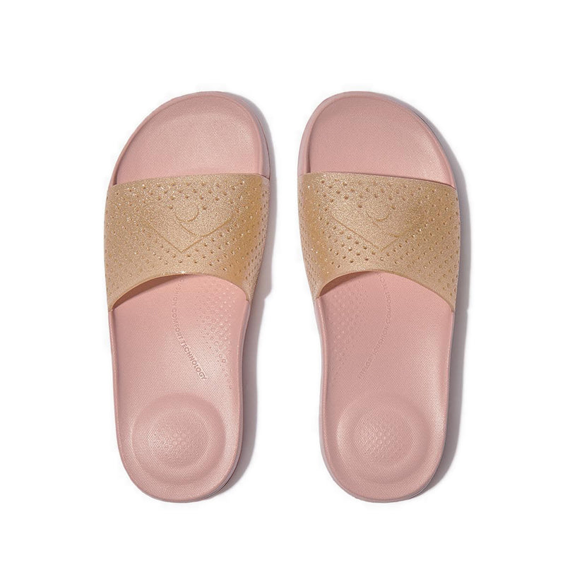 Arrow Glitter Perf Pool Slides