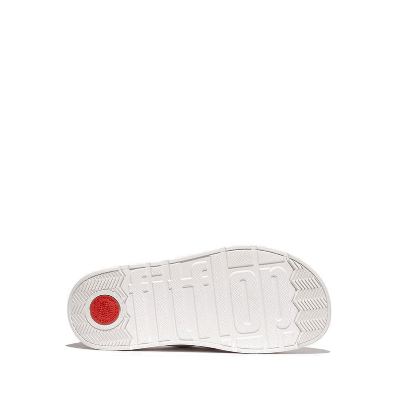 Padded-Strap Leather Slides