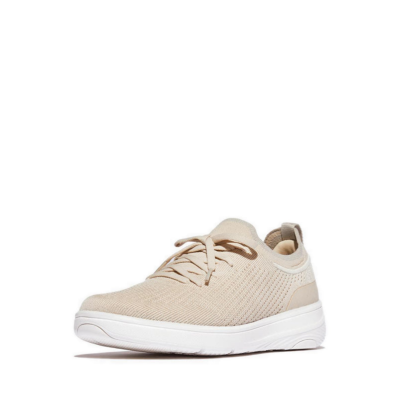 Knit Slip-On Laced Sneakers