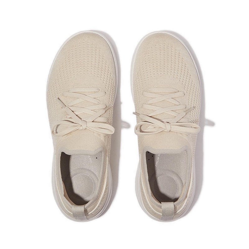 Knit Slip-On Laced Sneakers