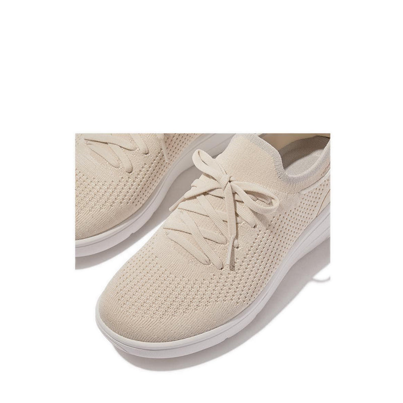 Knit Slip-On Laced Sneakers