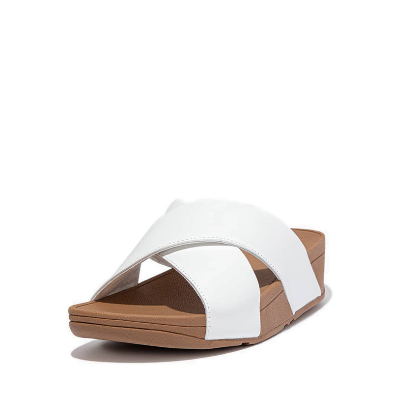 Leather Cross Slides